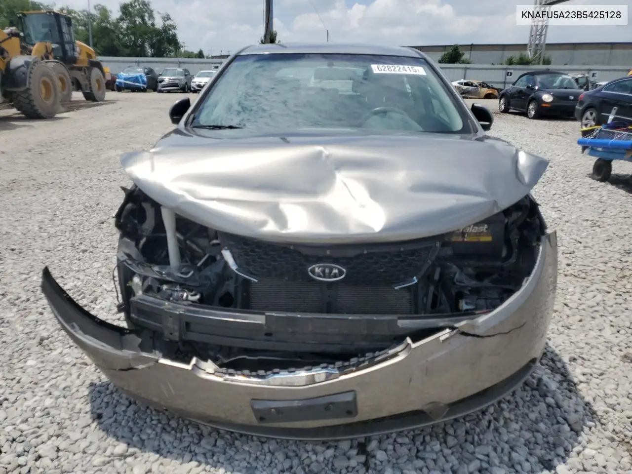 2011 Kia Forte Ex VIN: KNAFU5A23B5425128 Lot: 62822415