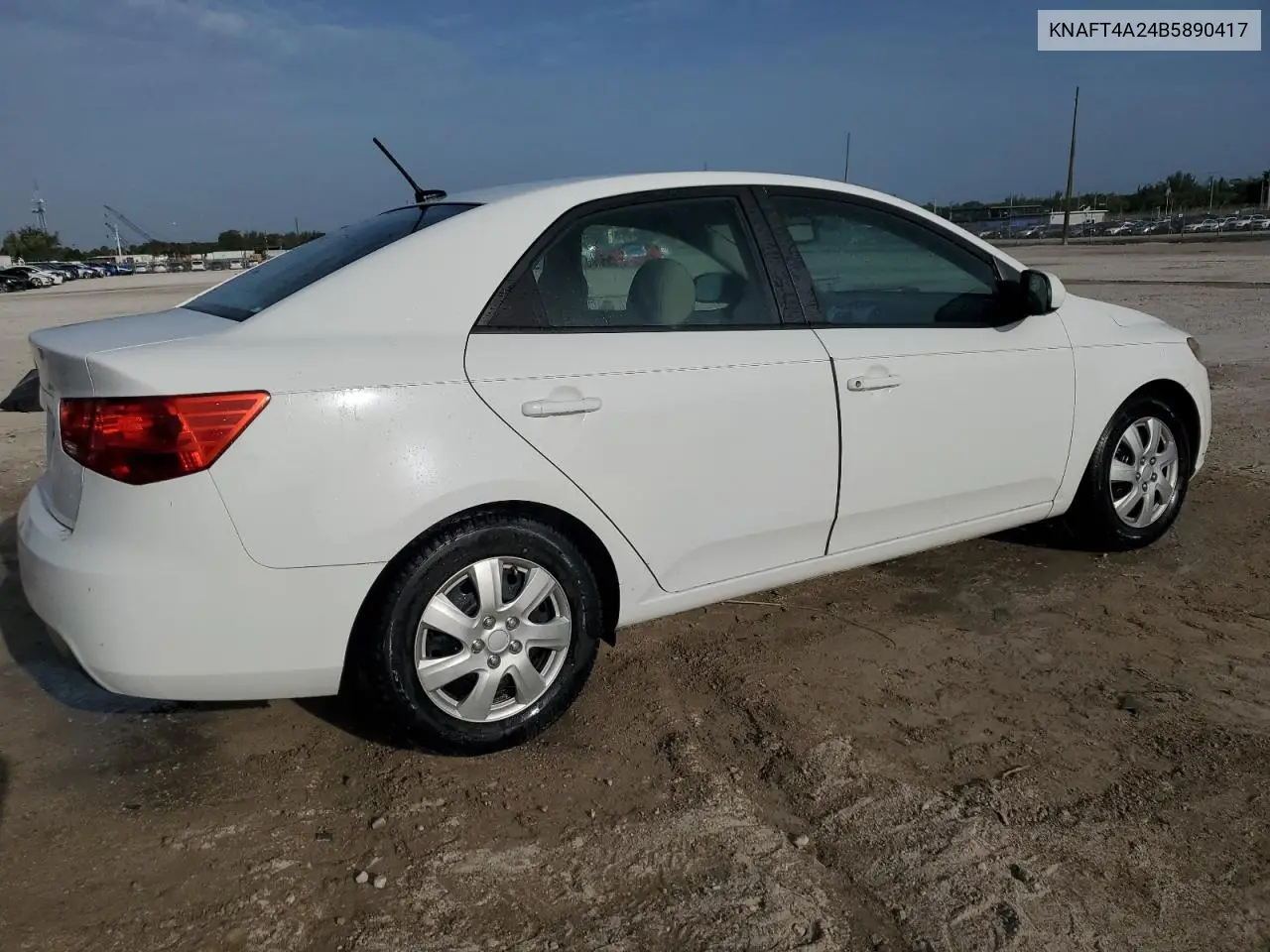 2011 Kia Forte Lx VIN: KNAFT4A24B5890417 Lot: 62926625