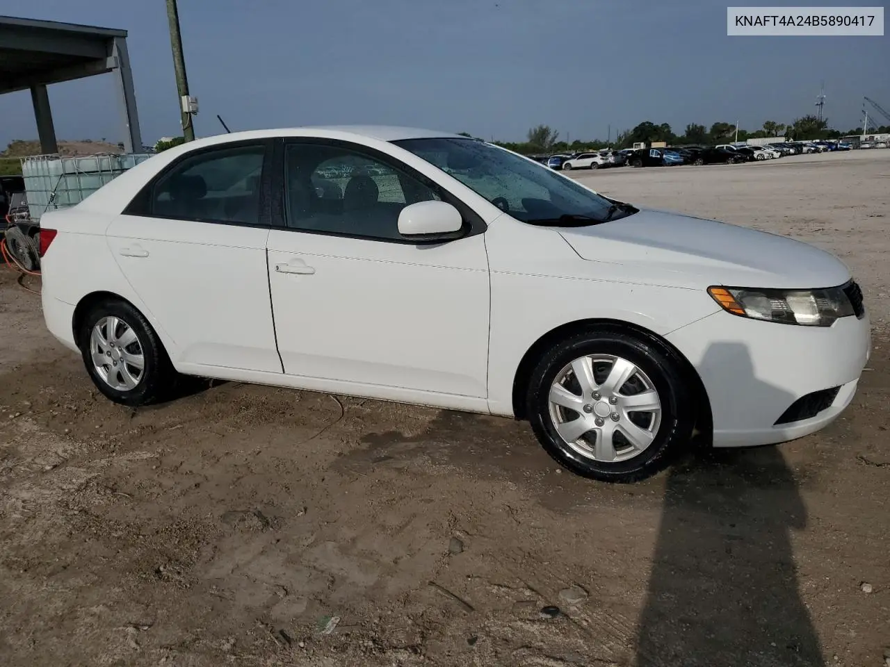 2011 Kia Forte Lx VIN: KNAFT4A24B5890417 Lot: 62926625