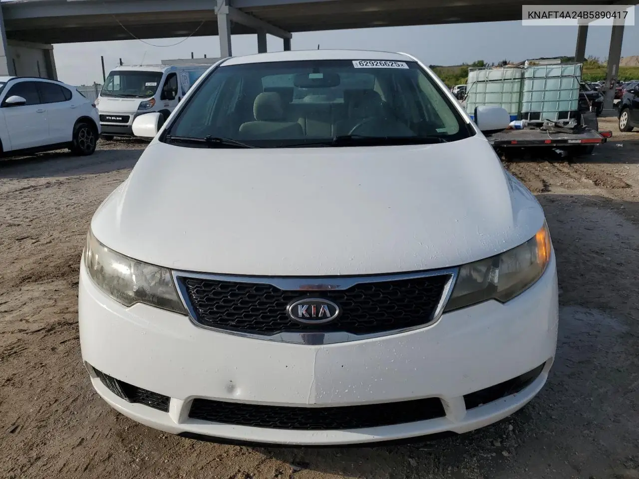 2011 Kia Forte Lx VIN: KNAFT4A24B5890417 Lot: 62926625
