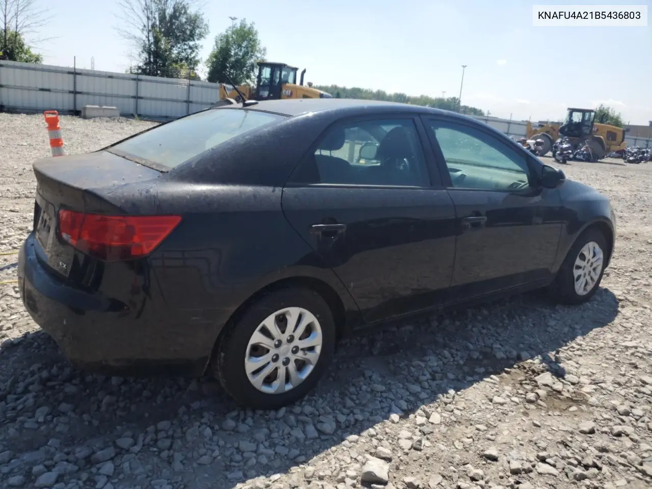 2011 Kia Forte Ex VIN: KNAFU4A21B5436803 Lot: 66018125