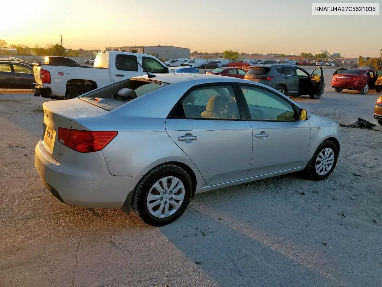 2012 Kia Forte Ex VIN: KNAFU4A27C5621035 Lot: 52235445