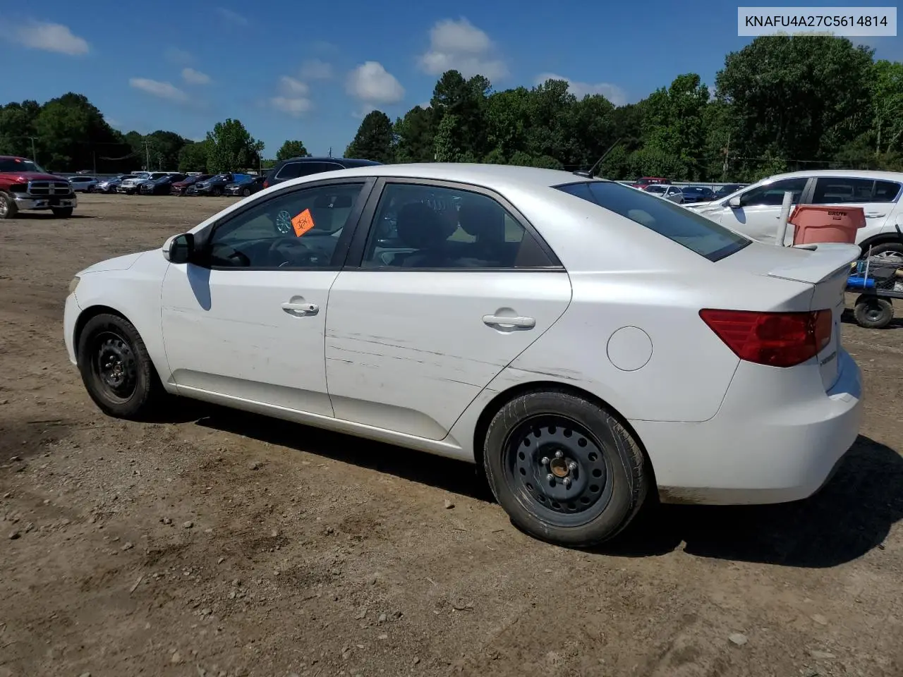 2012 Kia Forte Ex VIN: KNAFU4A27C5614814 Lot: 56302335