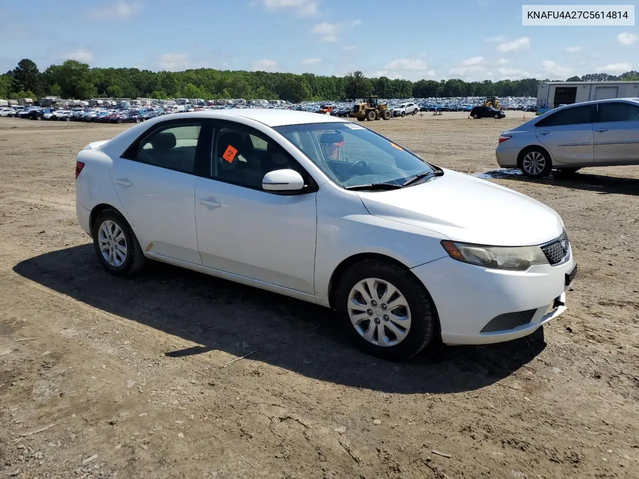 2012 Kia Forte Ex VIN: KNAFU4A27C5614814 Lot: 56302335