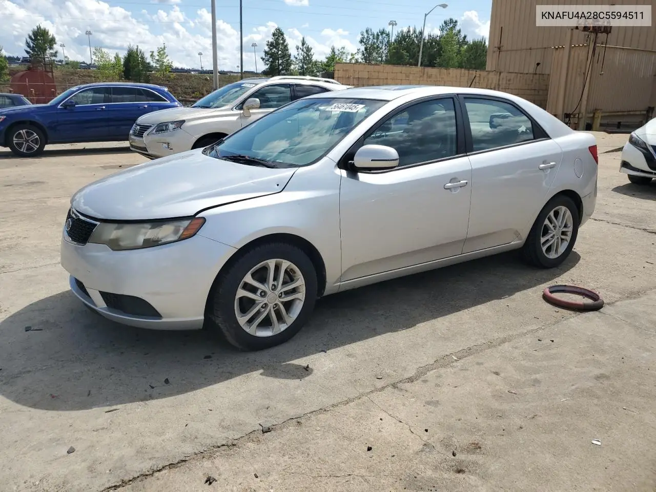 2012 Kia Forte Ex VIN: KNAFU4A28C5594511 Lot: 56461045