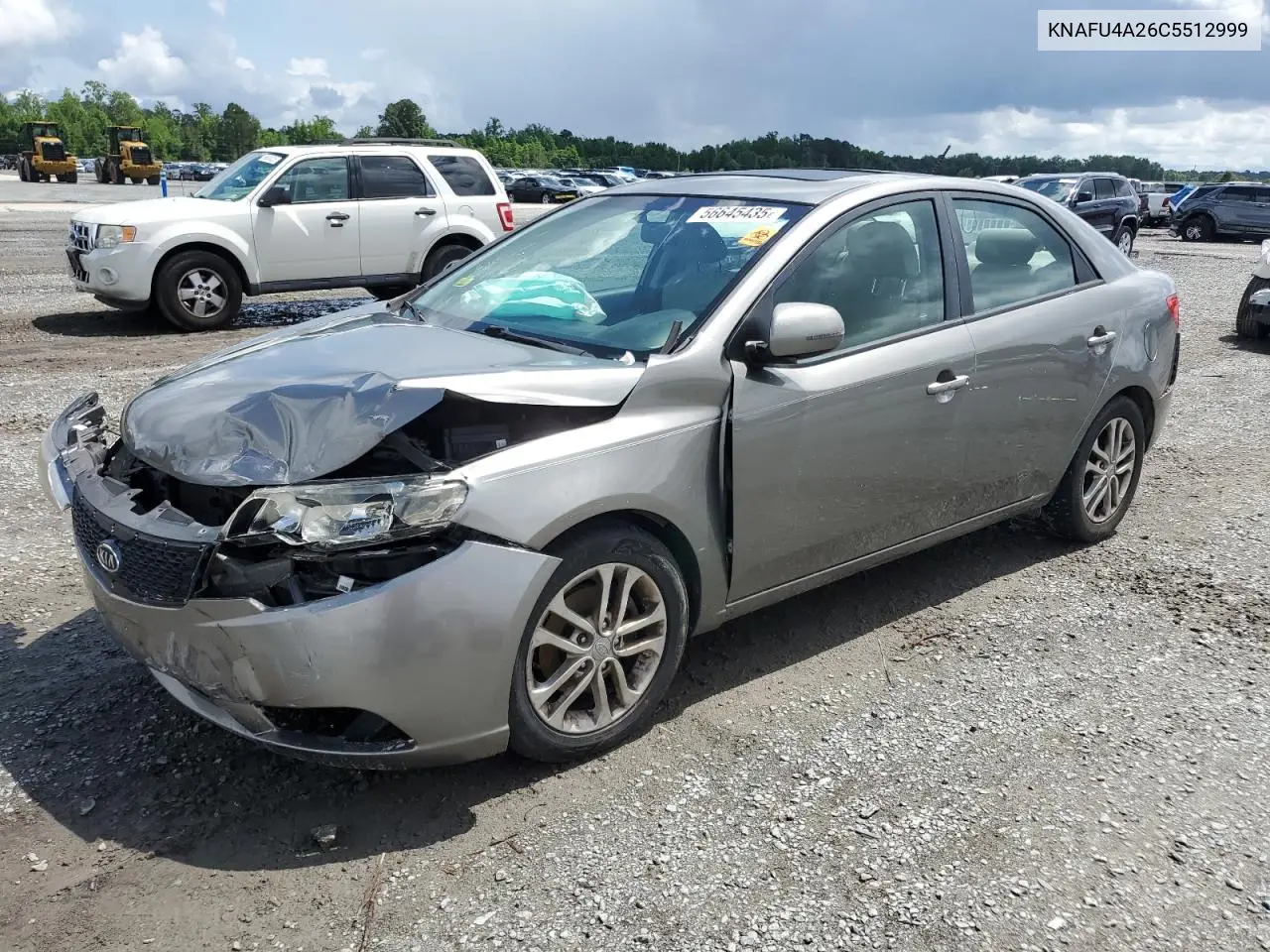 2012 Kia Forte Ex VIN: KNAFU4A26C5512999 Lot: 56645435