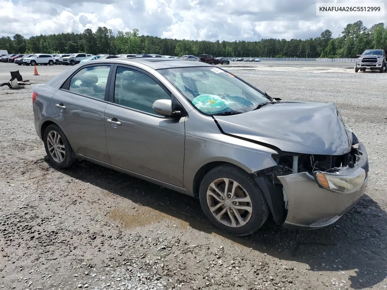 2012 Kia Forte Ex VIN: KNAFU4A26C5512999 Lot: 56645435