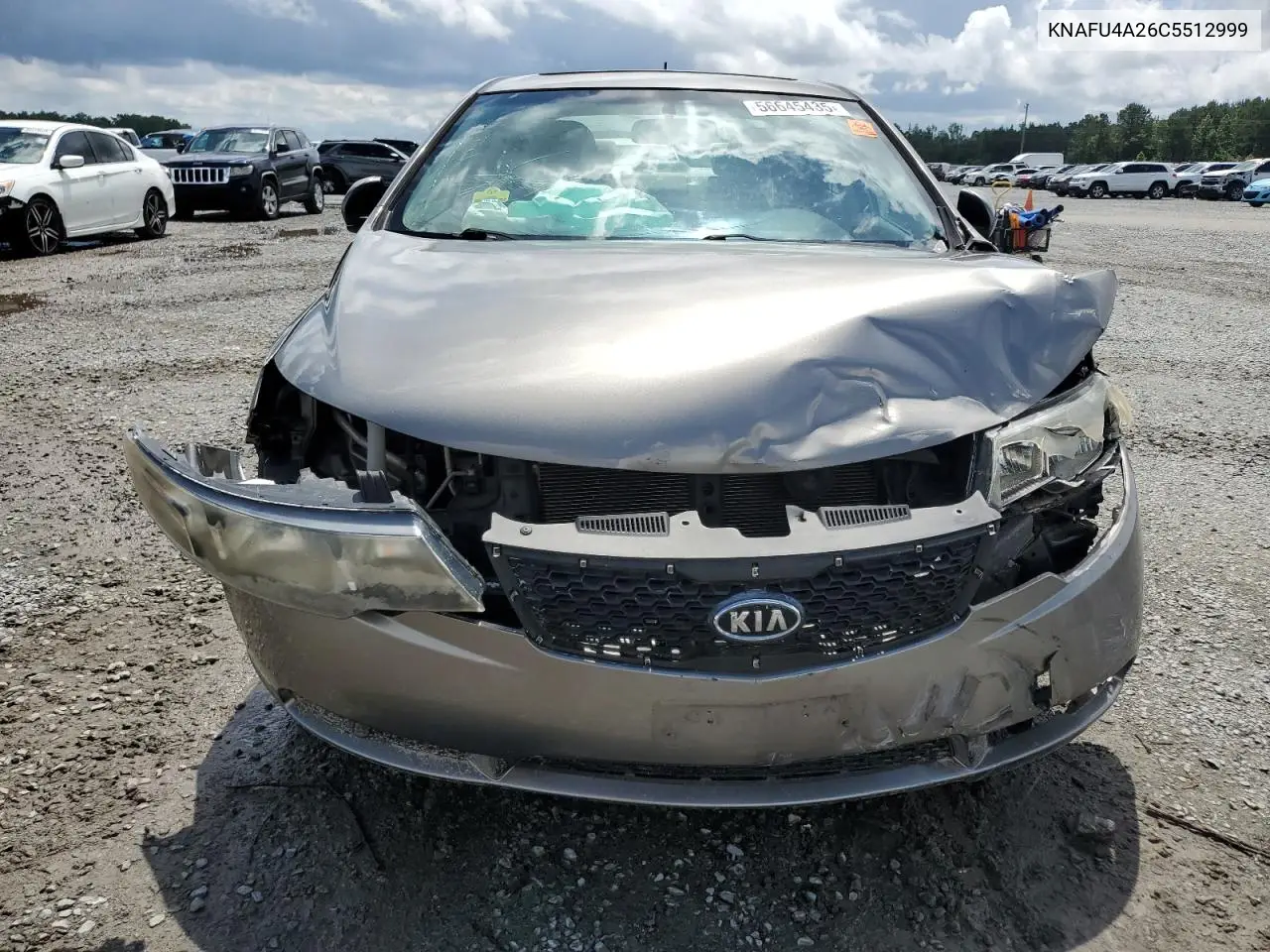 2012 Kia Forte Ex VIN: KNAFU4A26C5512999 Lot: 56645435