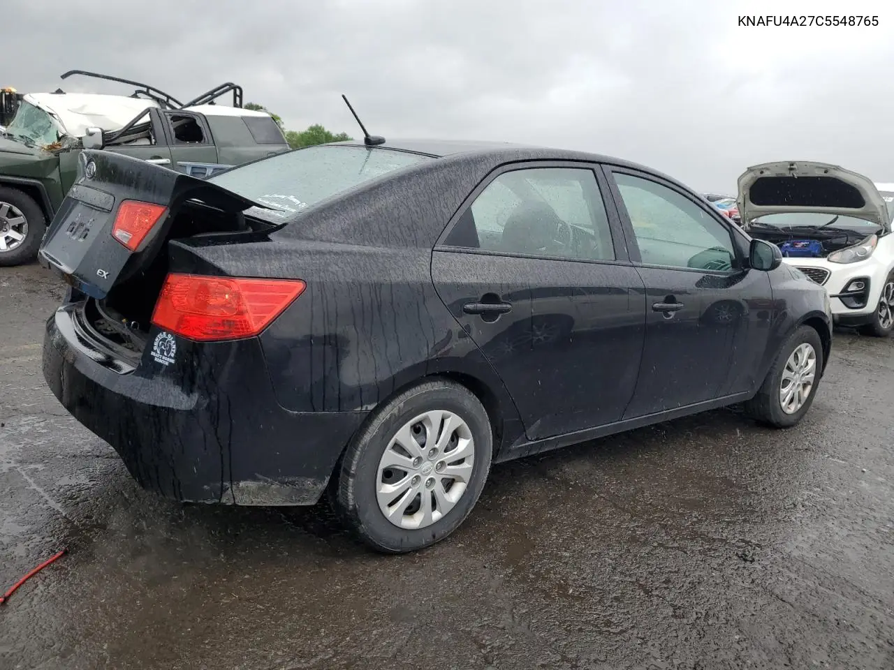 2012 Kia Forte Ex VIN: KNAFU4A27C5548765 Lot: 56721305