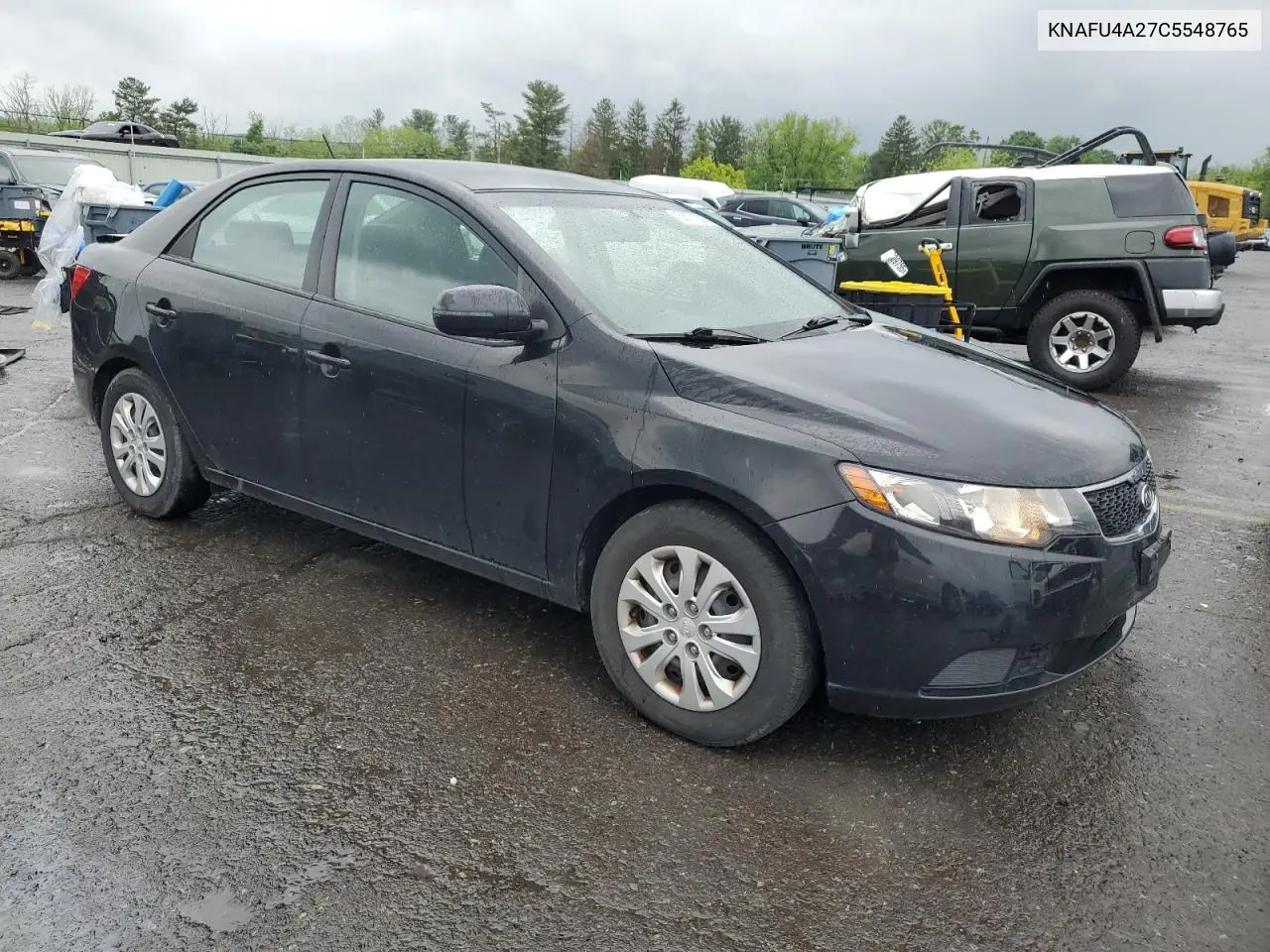 2012 Kia Forte Ex VIN: KNAFU4A27C5548765 Lot: 56721305