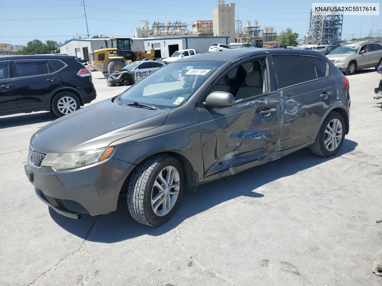 2012 Kia Forte Ex VIN: KNAFU5A2XC5517614 Lot: 56867185