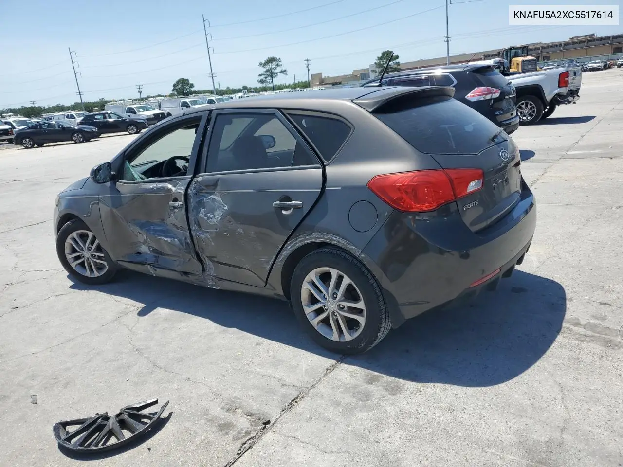 2012 Kia Forte Ex VIN: KNAFU5A2XC5517614 Lot: 56867185