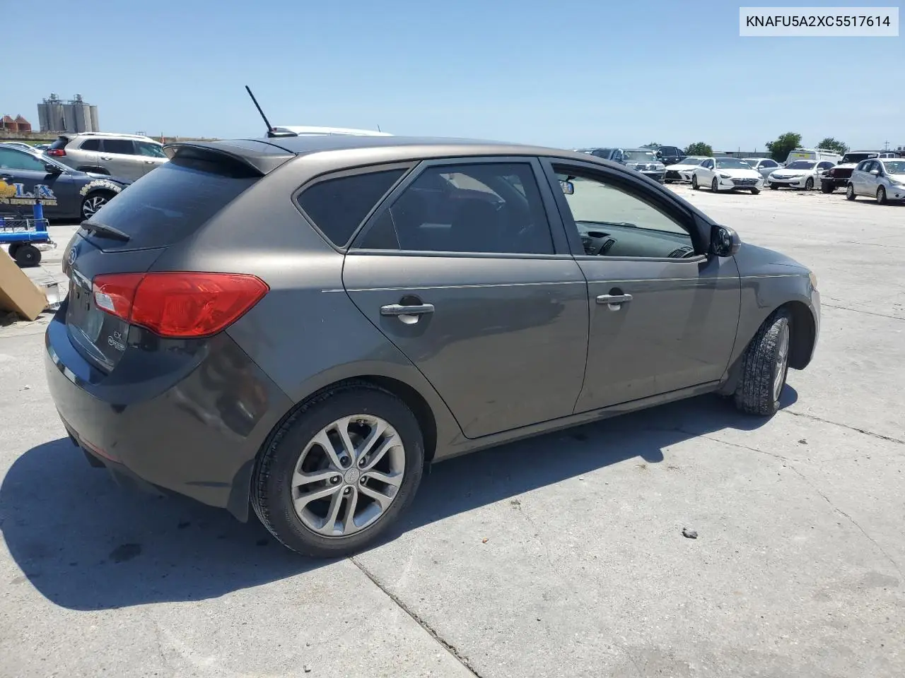2012 Kia Forte Ex VIN: KNAFU5A2XC5517614 Lot: 56867185
