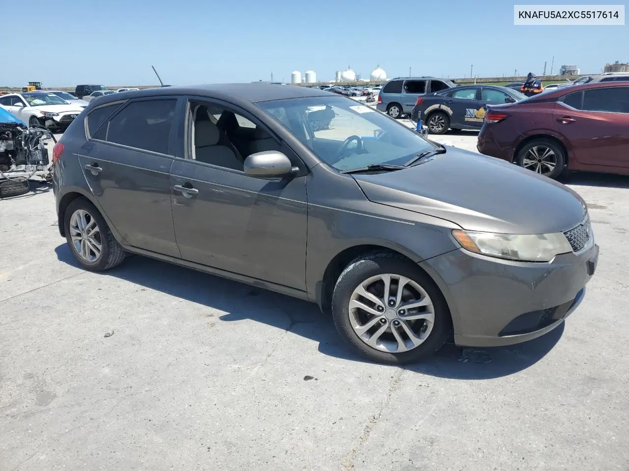 2012 Kia Forte Ex VIN: KNAFU5A2XC5517614 Lot: 56867185