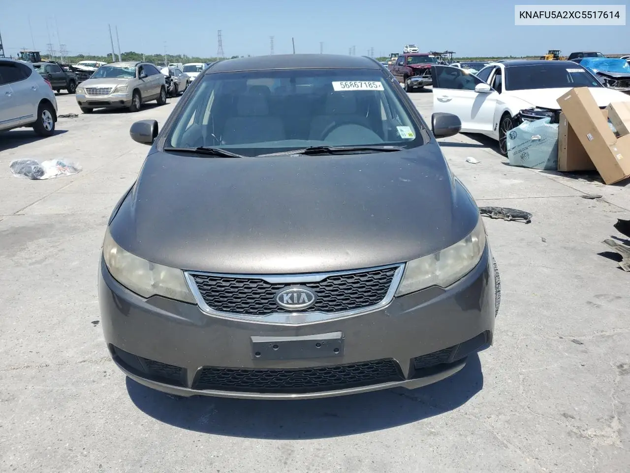 2012 Kia Forte Ex VIN: KNAFU5A2XC5517614 Lot: 56867185