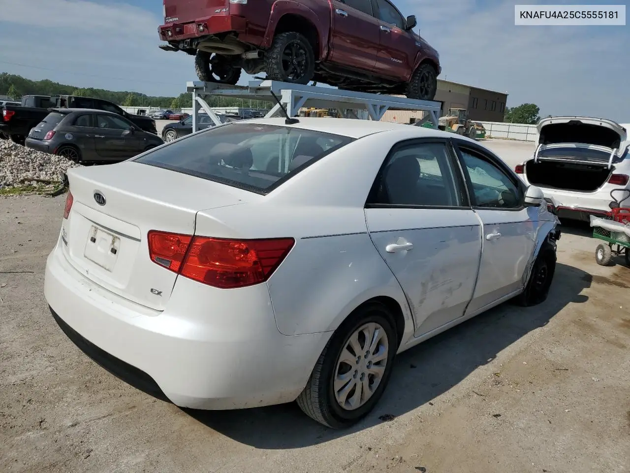 2012 Kia Forte Ex VIN: KNAFU4A25C5555181 Lot: 56885195