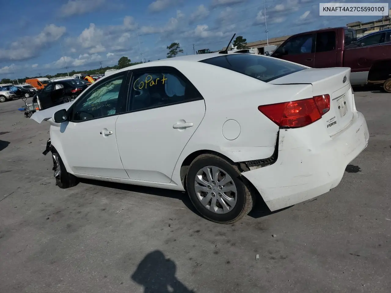 2012 Kia Forte Lx VIN: KNAFT4A27C5590100 Lot: 59519535