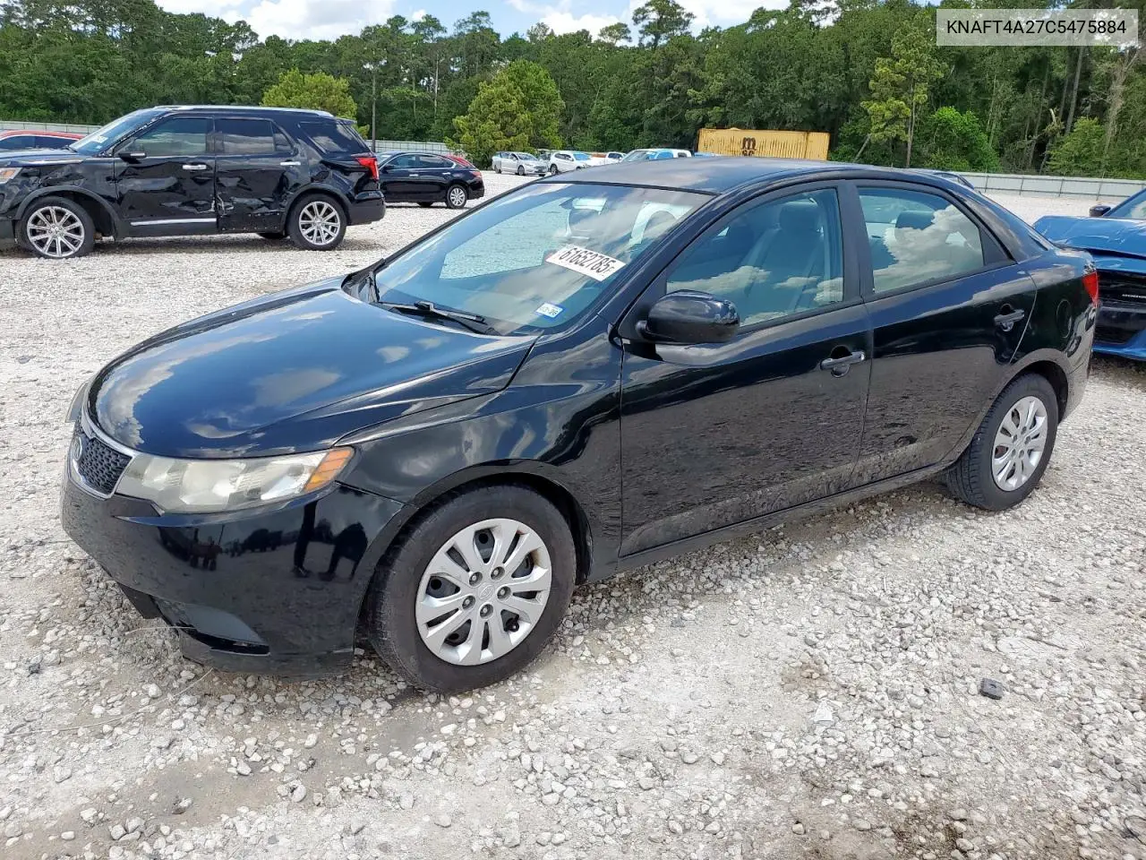 2012 Kia Forte Lx VIN: KNAFT4A27C5475884 Lot: 61652785