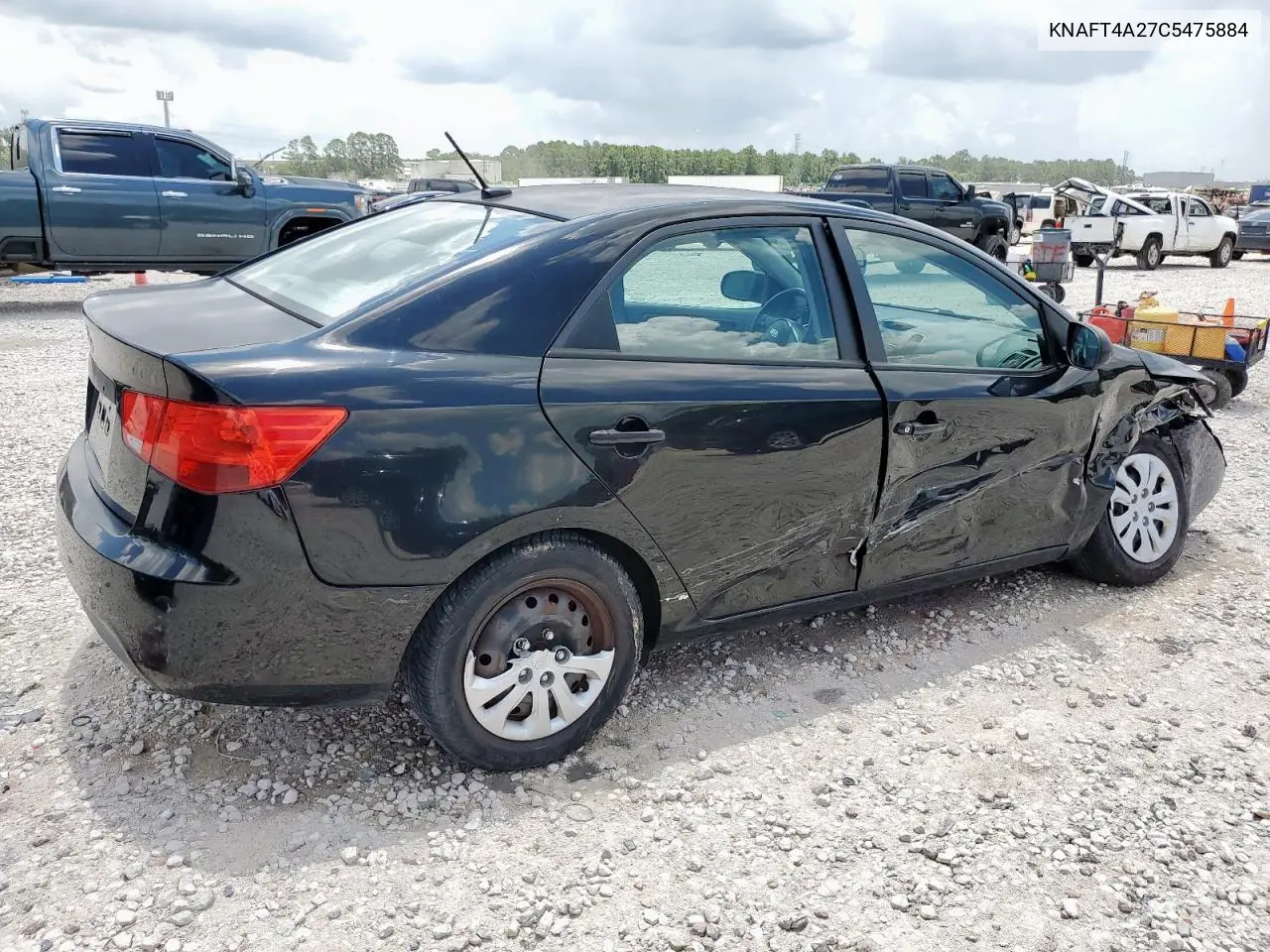 2012 Kia Forte Lx VIN: KNAFT4A27C5475884 Lot: 61652785