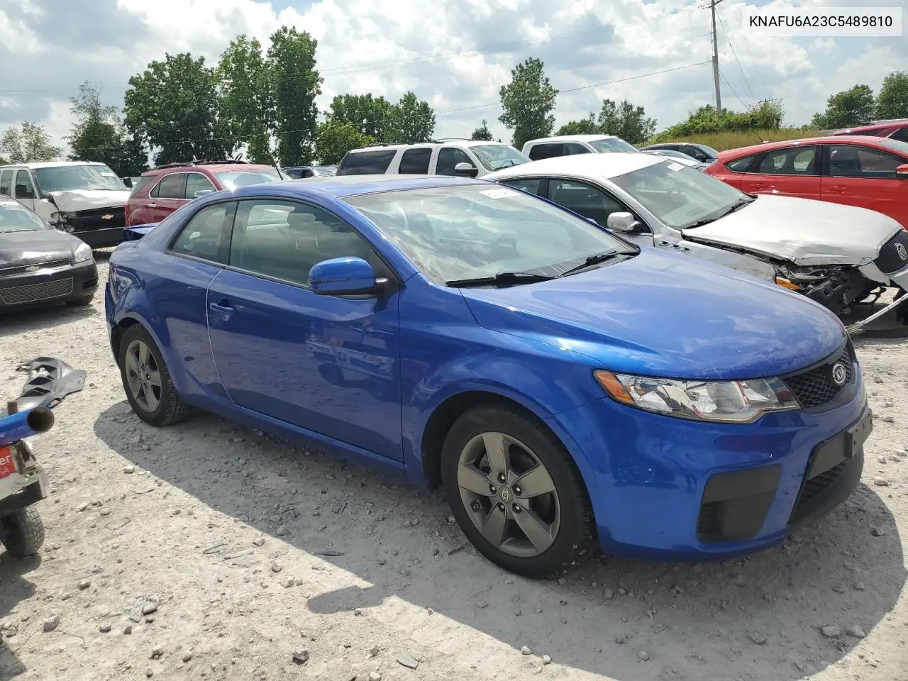 2012 Kia Forte Ex VIN: KNAFU6A23C5489810 Lot: 61772455