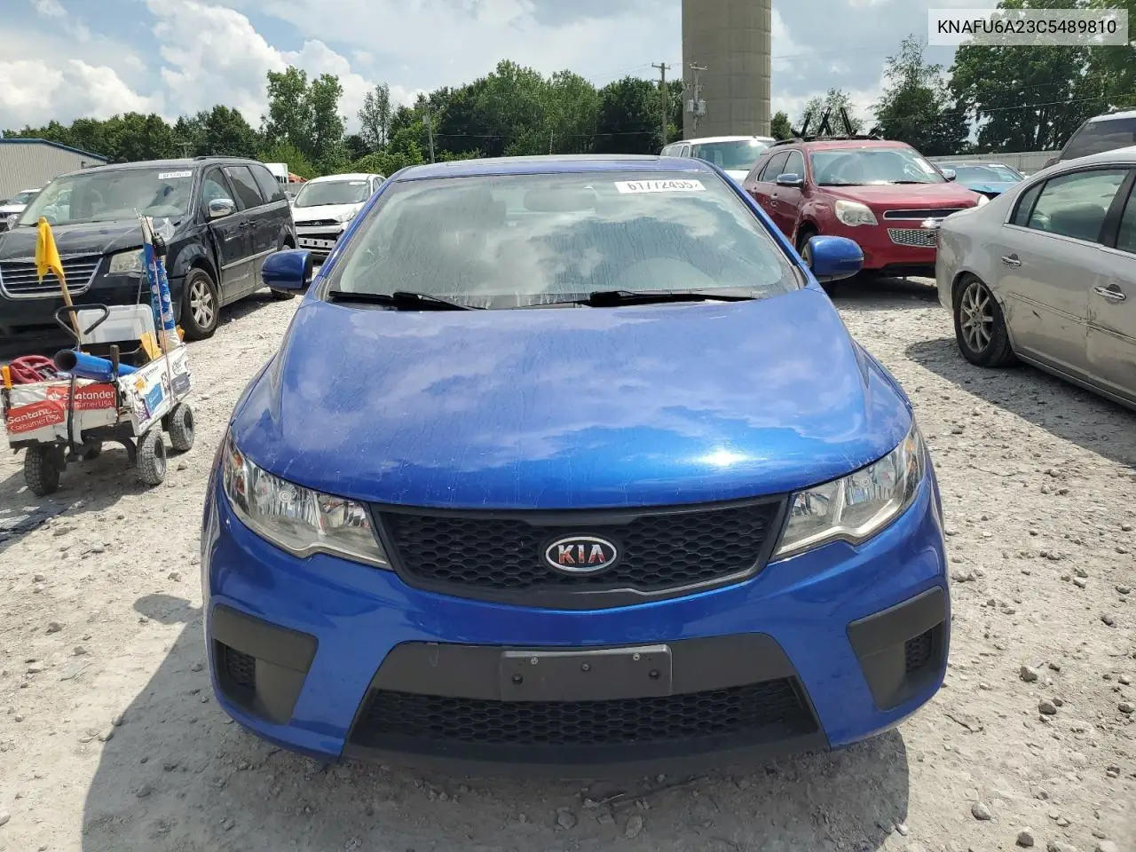 2012 Kia Forte Ex VIN: KNAFU6A23C5489810 Lot: 61772455