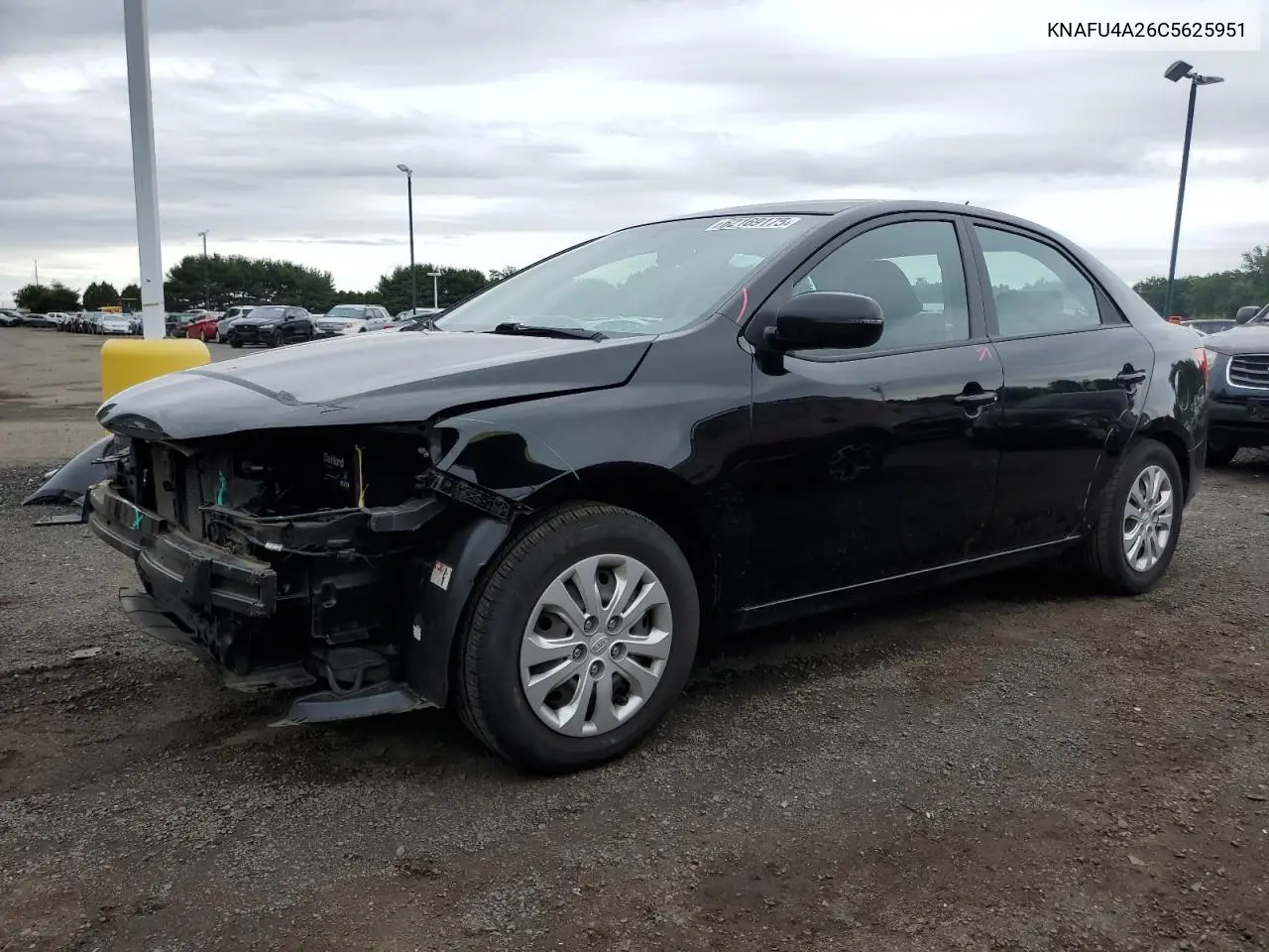 2012 Kia Forte Ex VIN: KNAFU4A26C5625951 Lot: 62169175
