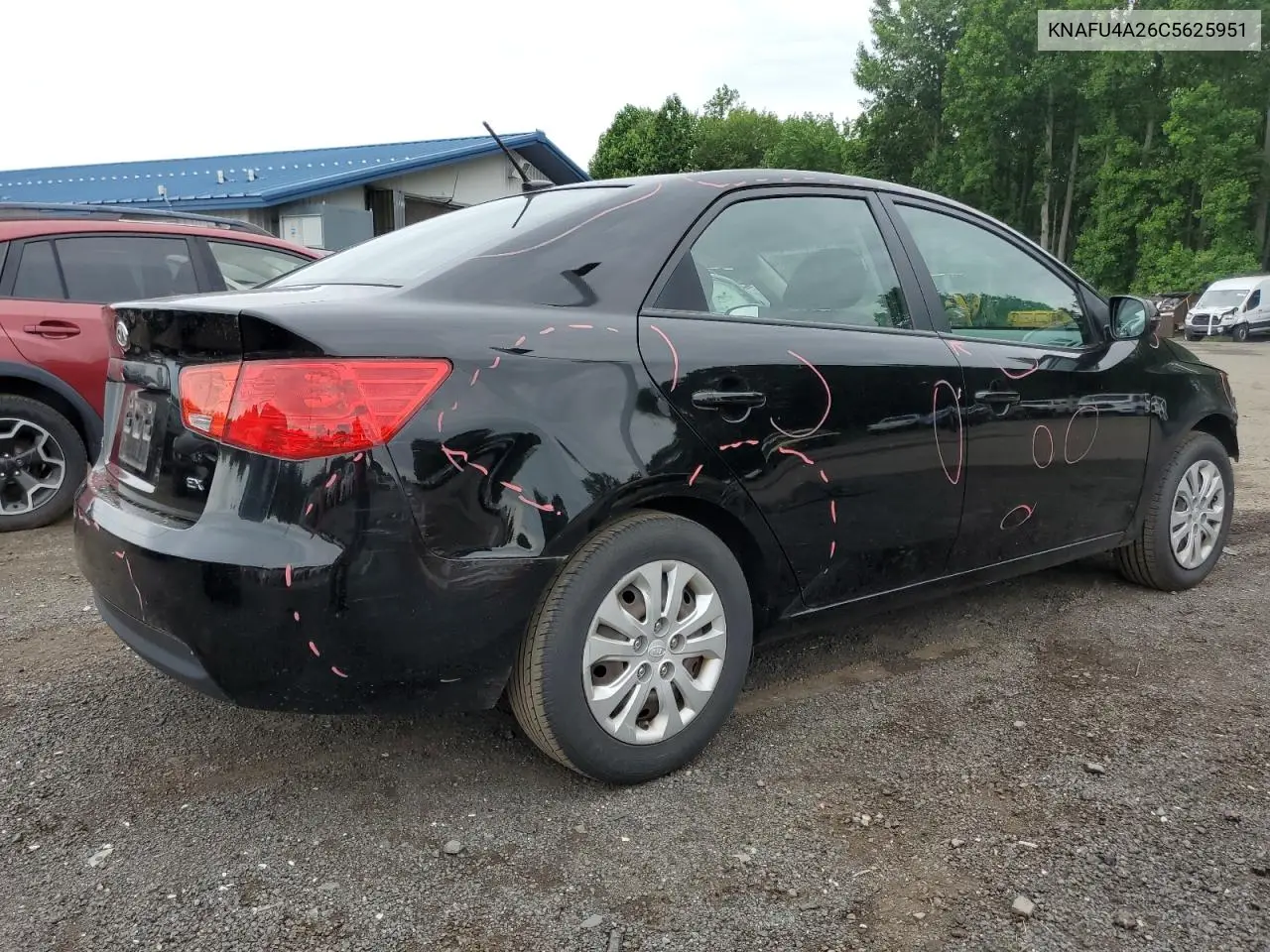 2012 Kia Forte Ex VIN: KNAFU4A26C5625951 Lot: 62169175