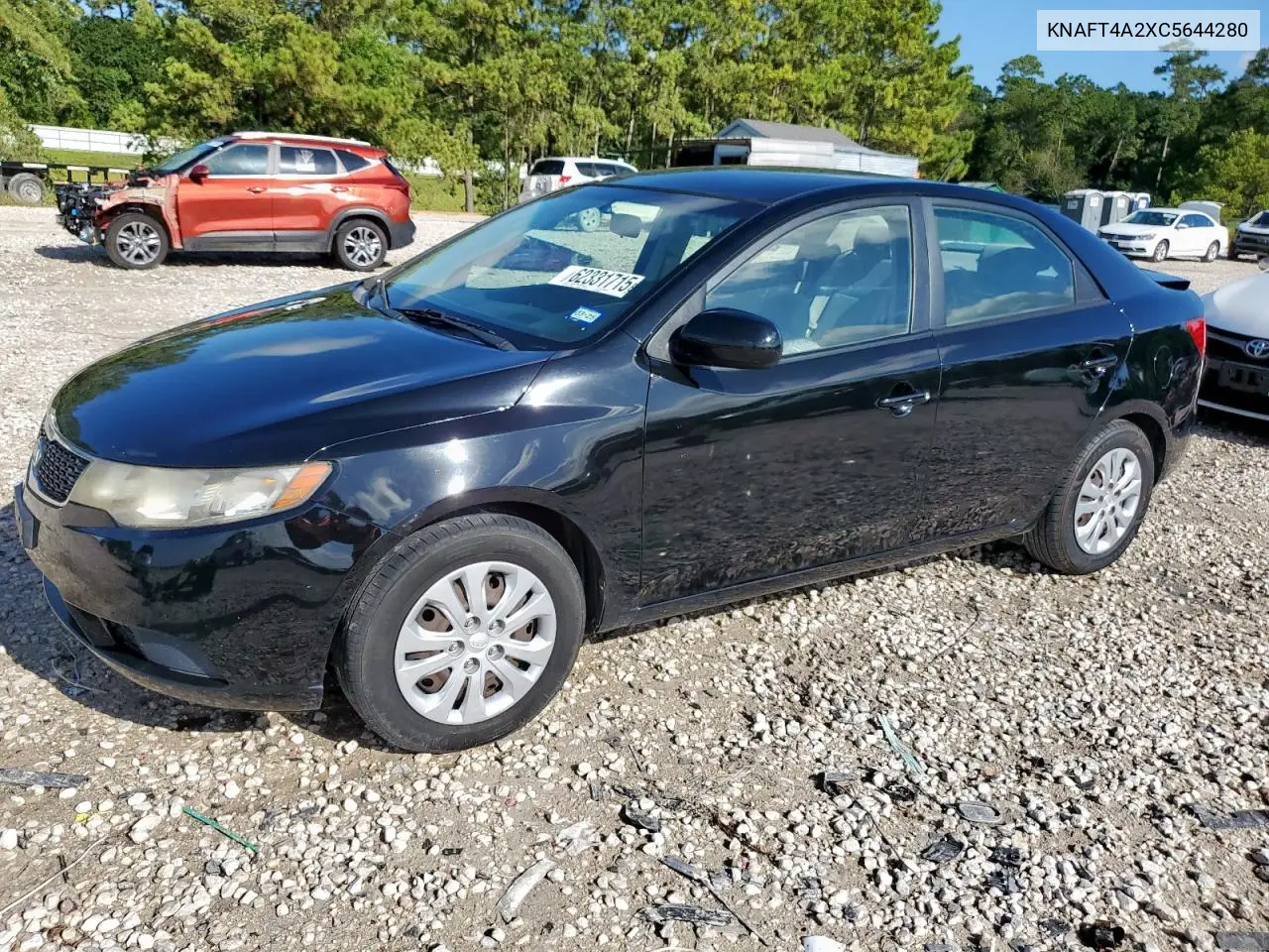 2012 Kia Forte Lx VIN: KNAFT4A2XC5644280 Lot: 62331715