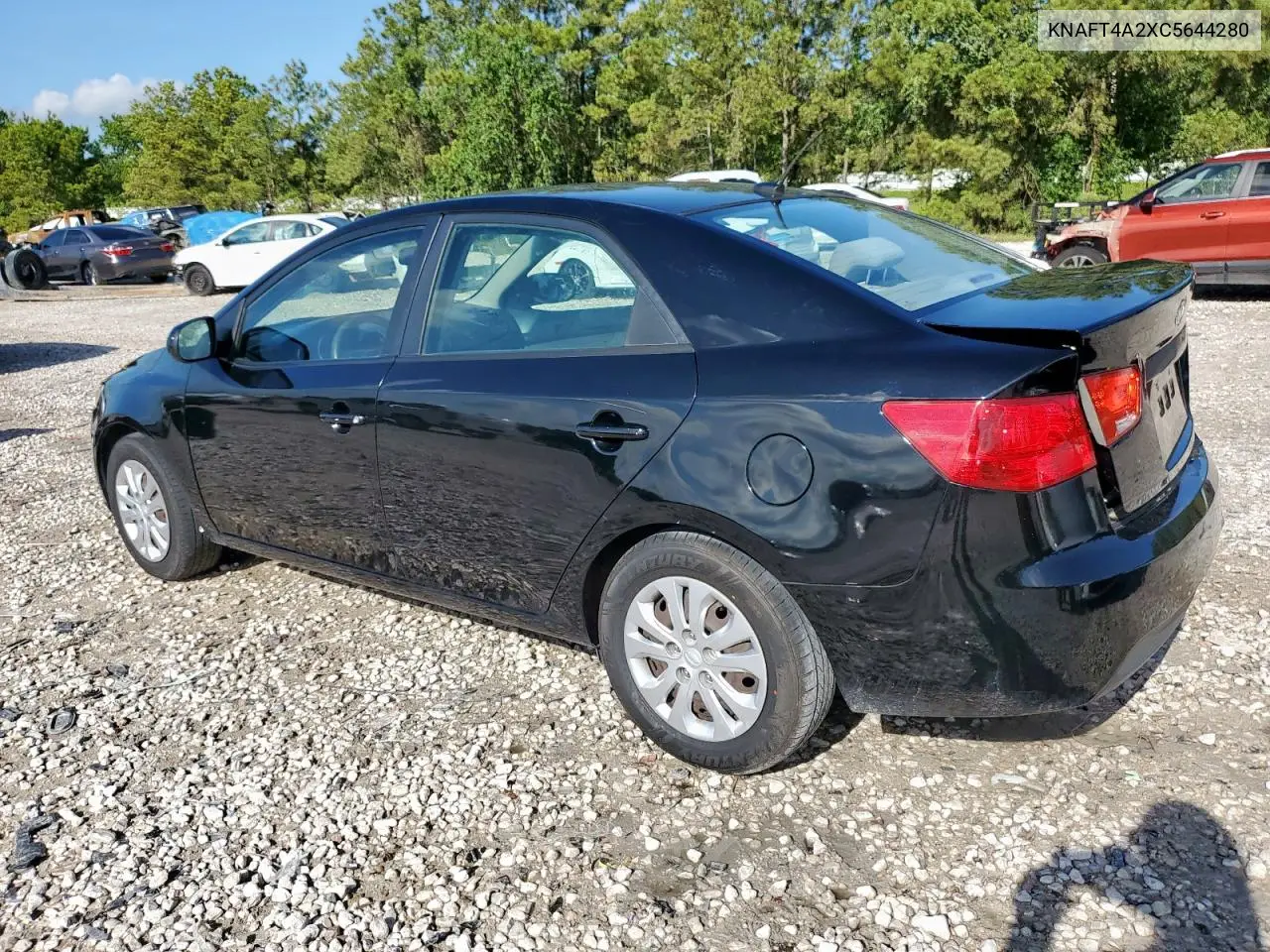 2012 Kia Forte Lx VIN: KNAFT4A2XC5644280 Lot: 62331715