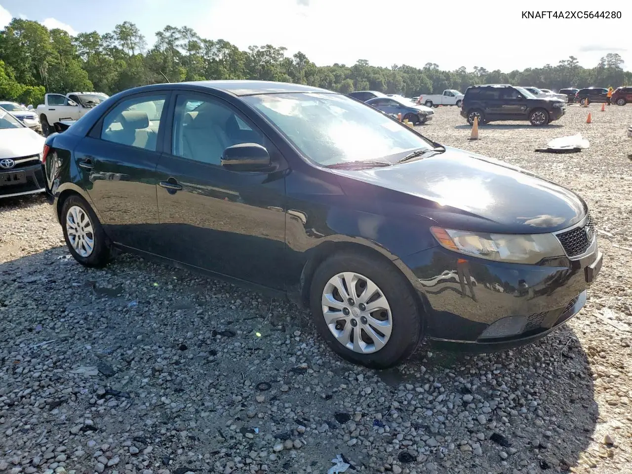 2012 Kia Forte Lx VIN: KNAFT4A2XC5644280 Lot: 62331715