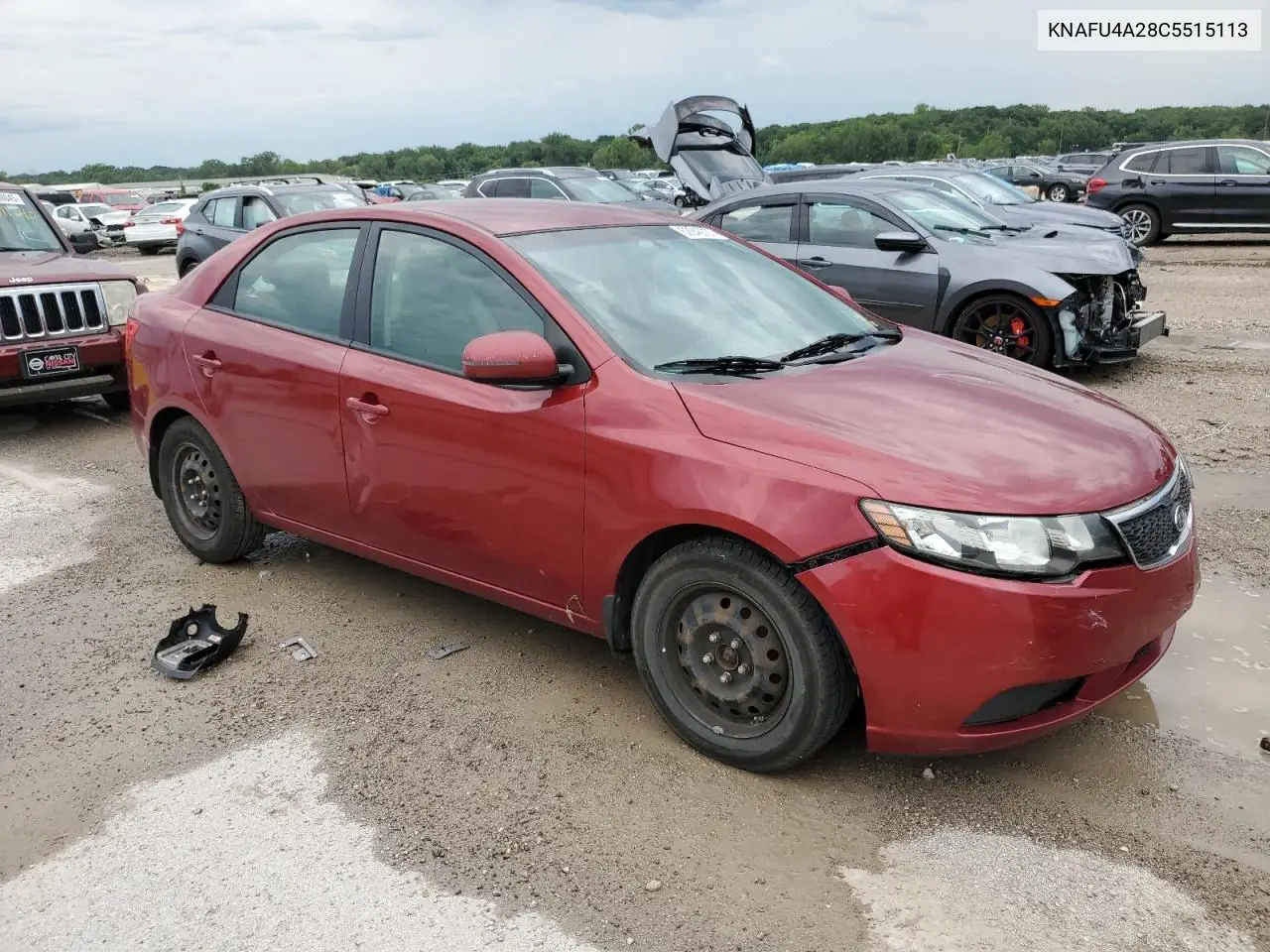 2012 Kia Forte Ex VIN: KNAFU4A28C5515113 Lot: 62940335