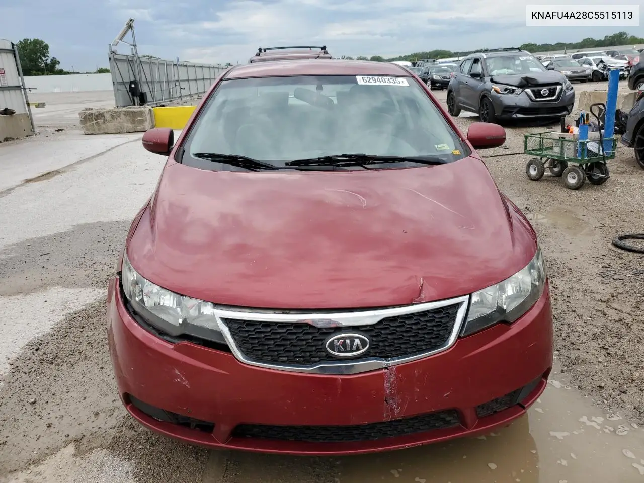 2012 Kia Forte Ex VIN: KNAFU4A28C5515113 Lot: 62940335