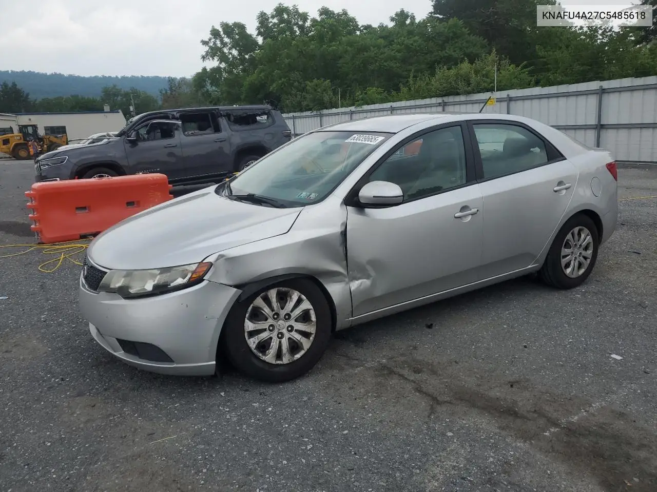 2012 Kia Forte Ex VIN: KNAFU4A27C5485618 Lot: 63039665