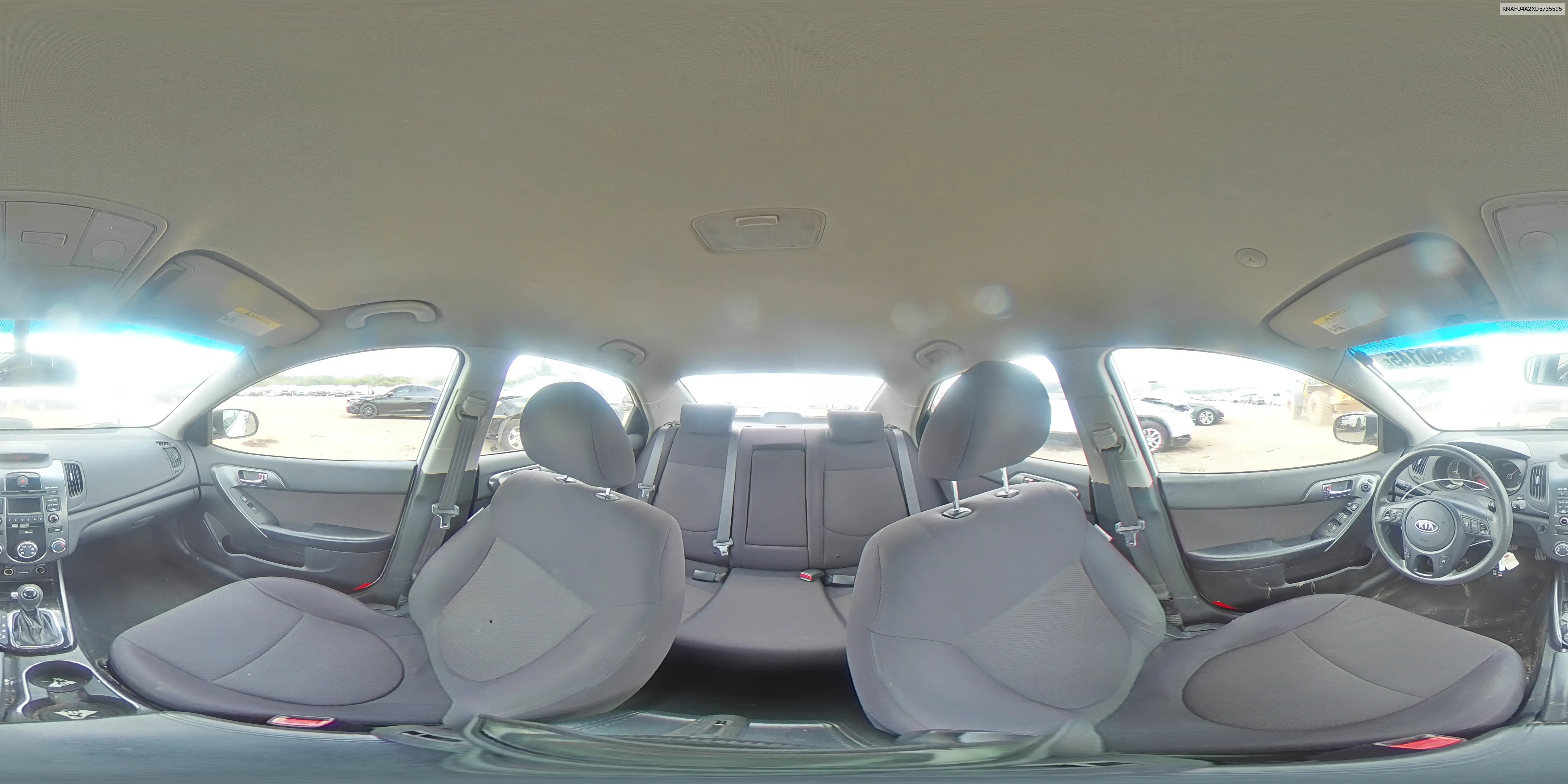 2013 Kia Forte Ex VIN: KNAFU4A2XD5735595 Lot: 62600145
