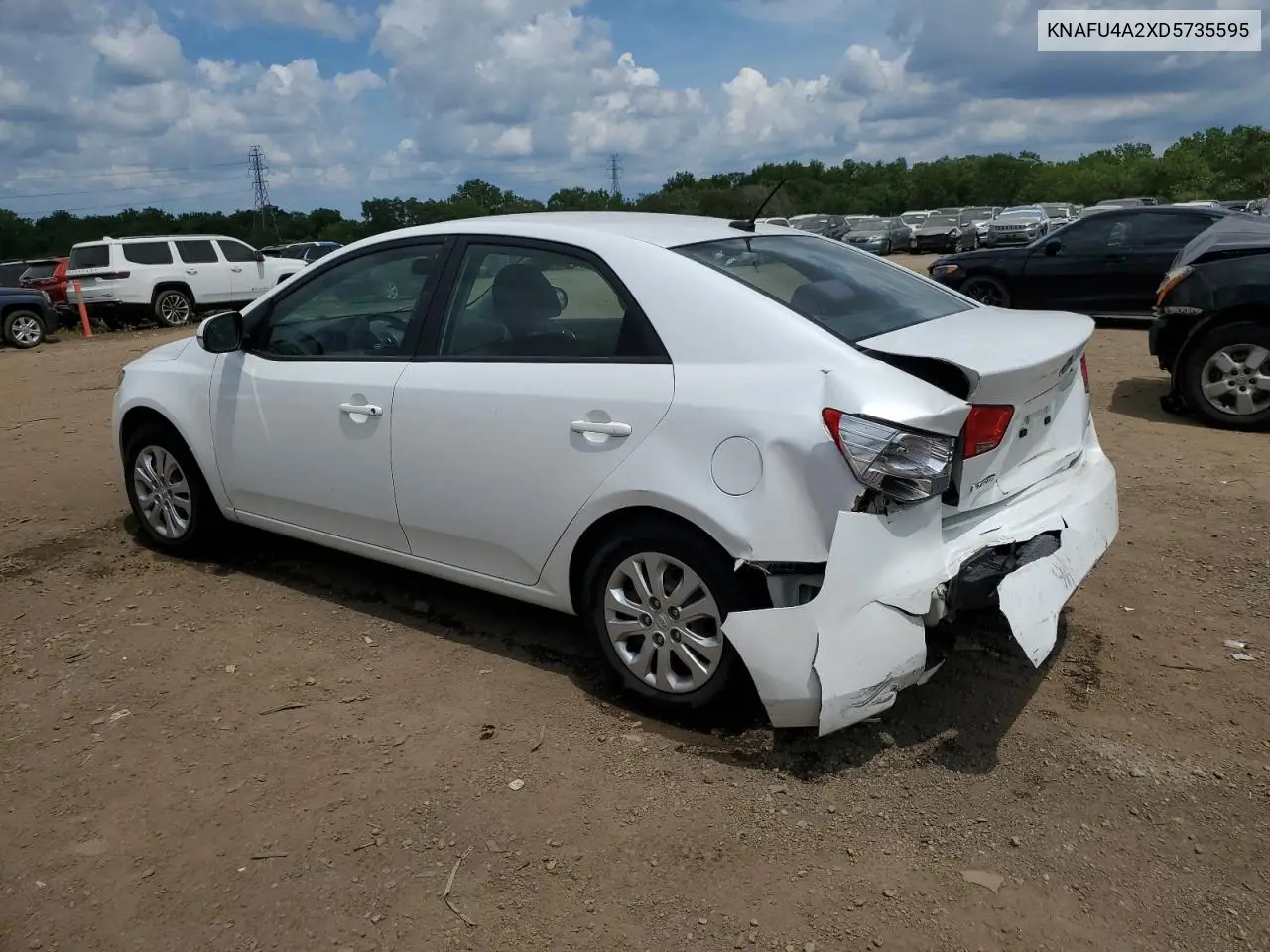 2013 Kia Forte Ex VIN: KNAFU4A2XD5735595 Lot: 62600145