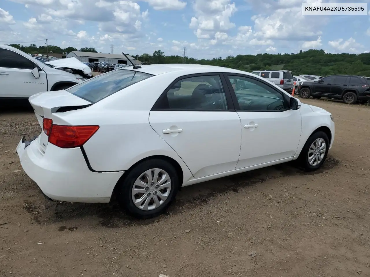2013 Kia Forte Ex VIN: KNAFU4A2XD5735595 Lot: 62600145