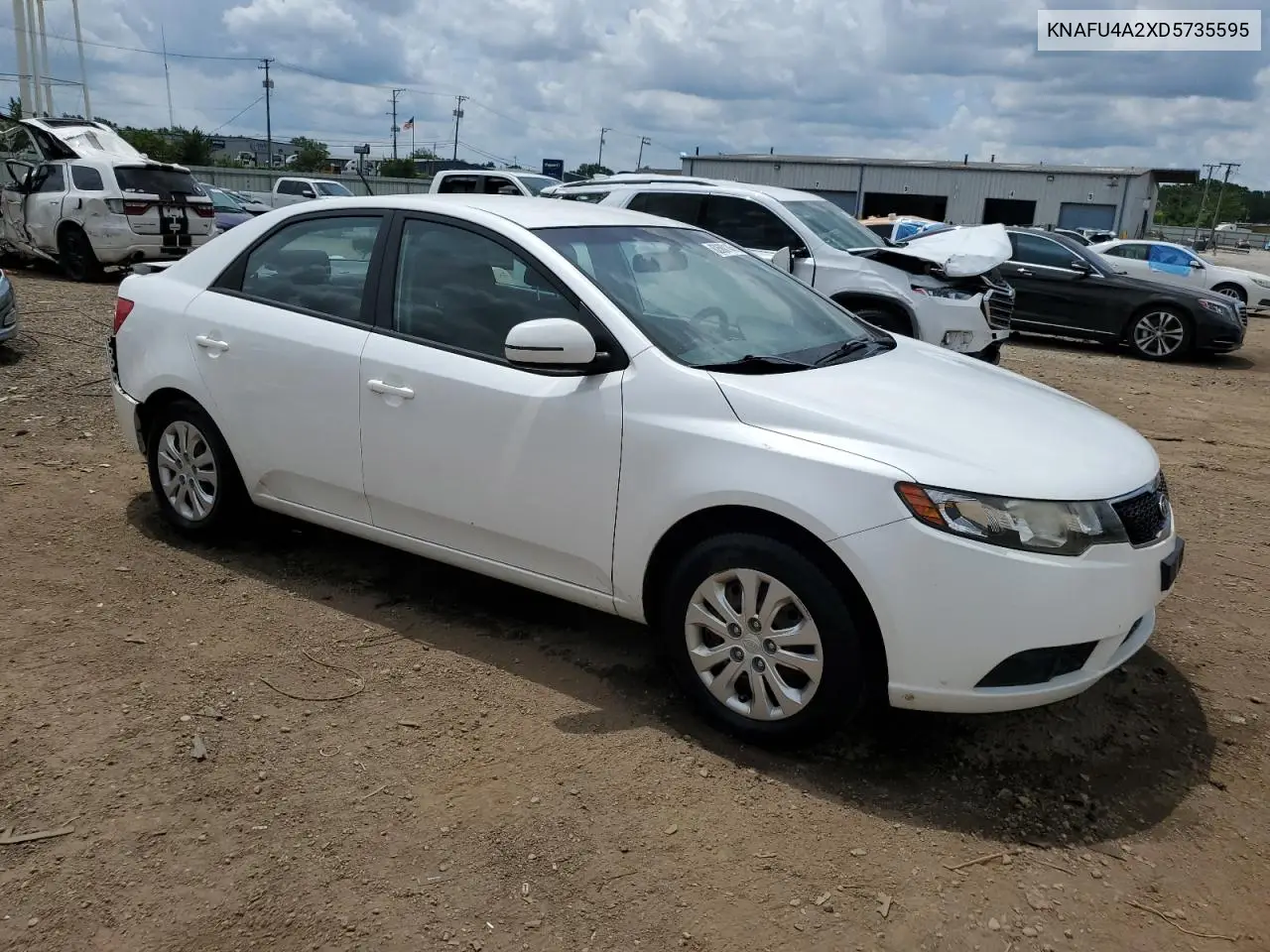 2013 Kia Forte Ex VIN: KNAFU4A2XD5735595 Lot: 62600145
