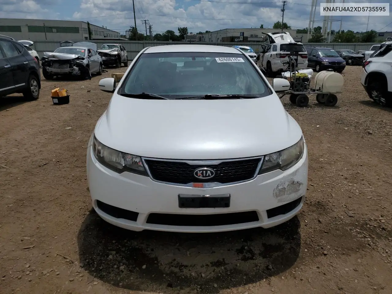 2013 Kia Forte Ex VIN: KNAFU4A2XD5735595 Lot: 62600145