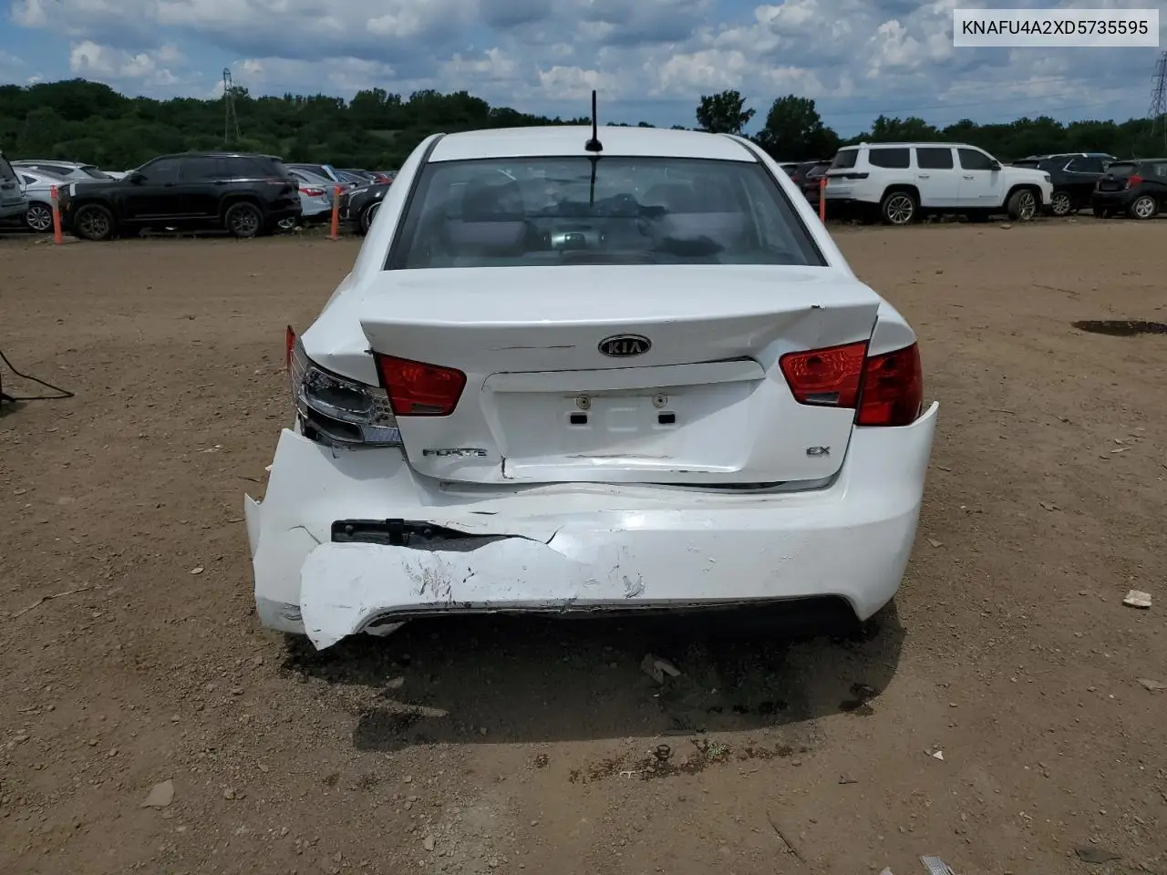 2013 Kia Forte Ex VIN: KNAFU4A2XD5735595 Lot: 62600145