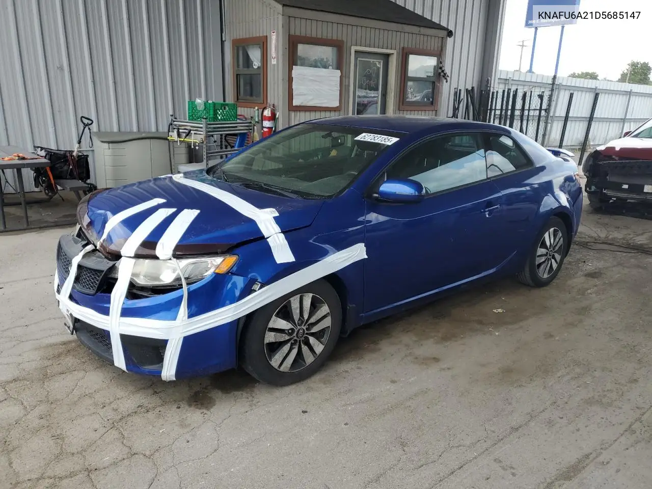 2013 Kia Forte Ex VIN: KNAFU6A21D5685147 Lot: 62783185