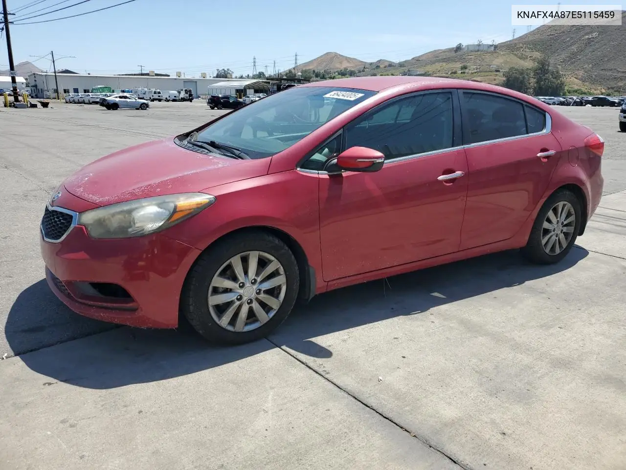 2014 Kia Forte Ex VIN: KNAFX4A87E5115459 Lot: 56434005