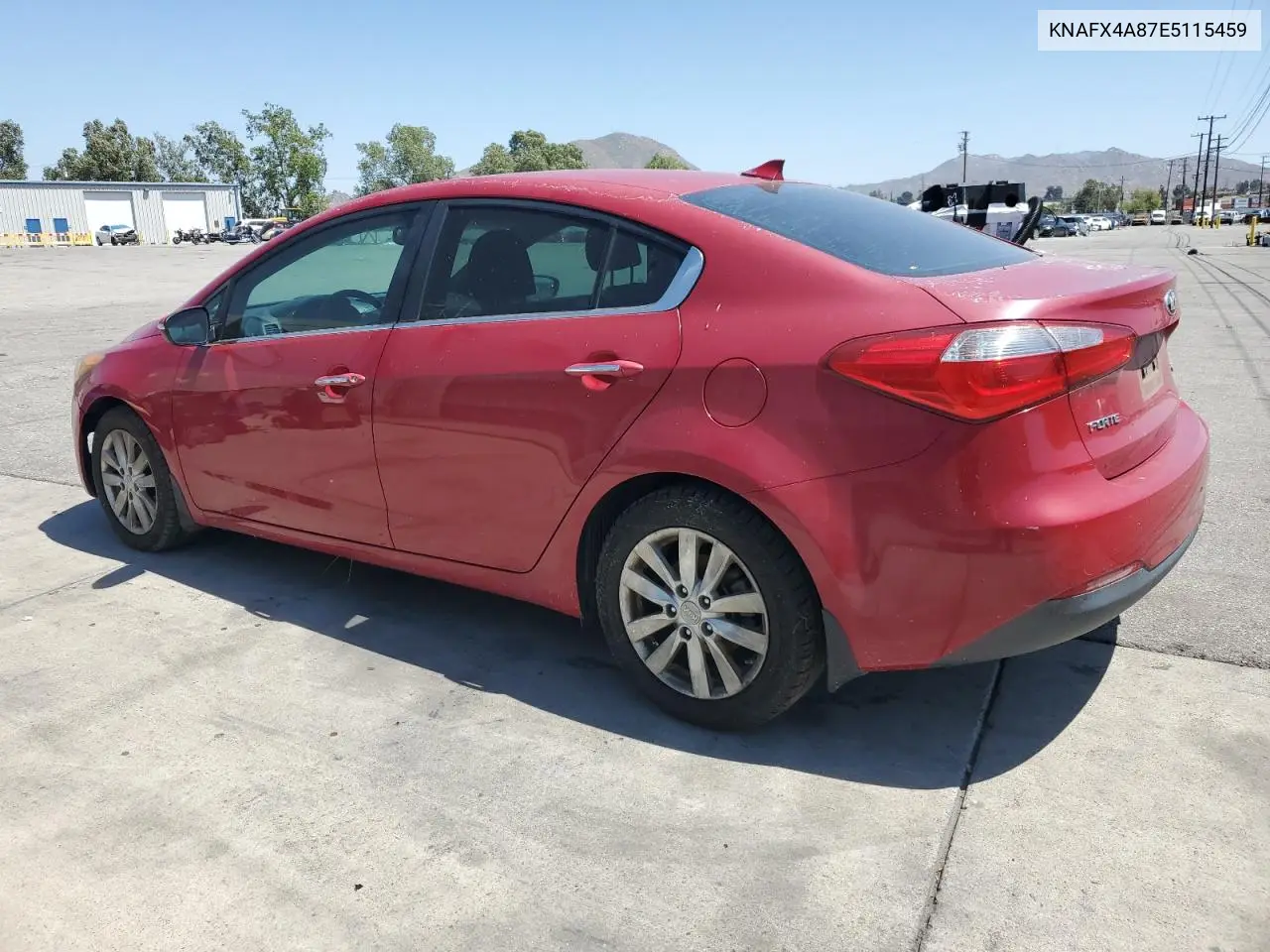 2014 Kia Forte Ex VIN: KNAFX4A87E5115459 Lot: 56434005