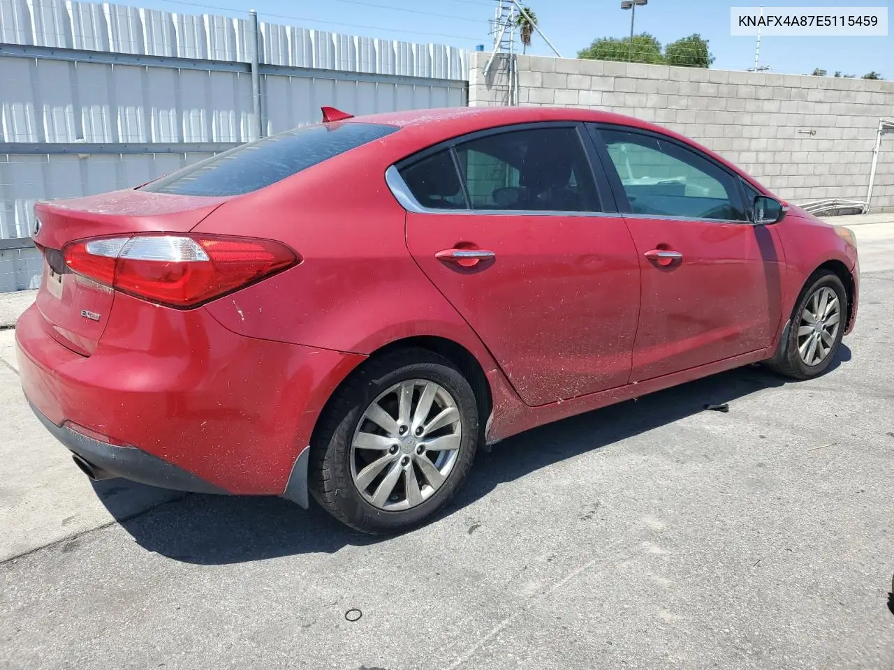 2014 Kia Forte Ex VIN: KNAFX4A87E5115459 Lot: 56434005