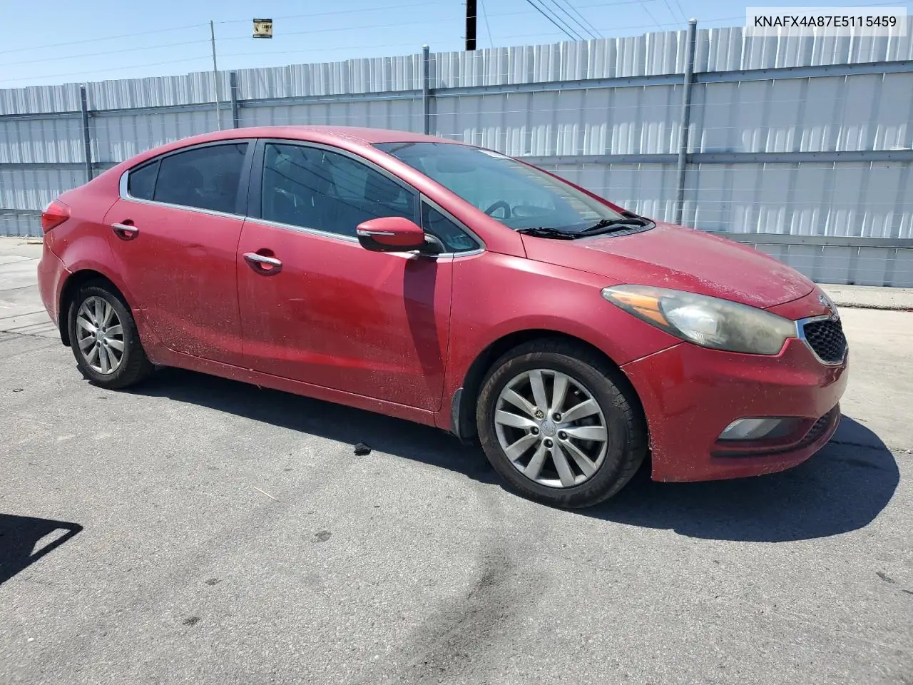 2014 Kia Forte Ex VIN: KNAFX4A87E5115459 Lot: 56434005