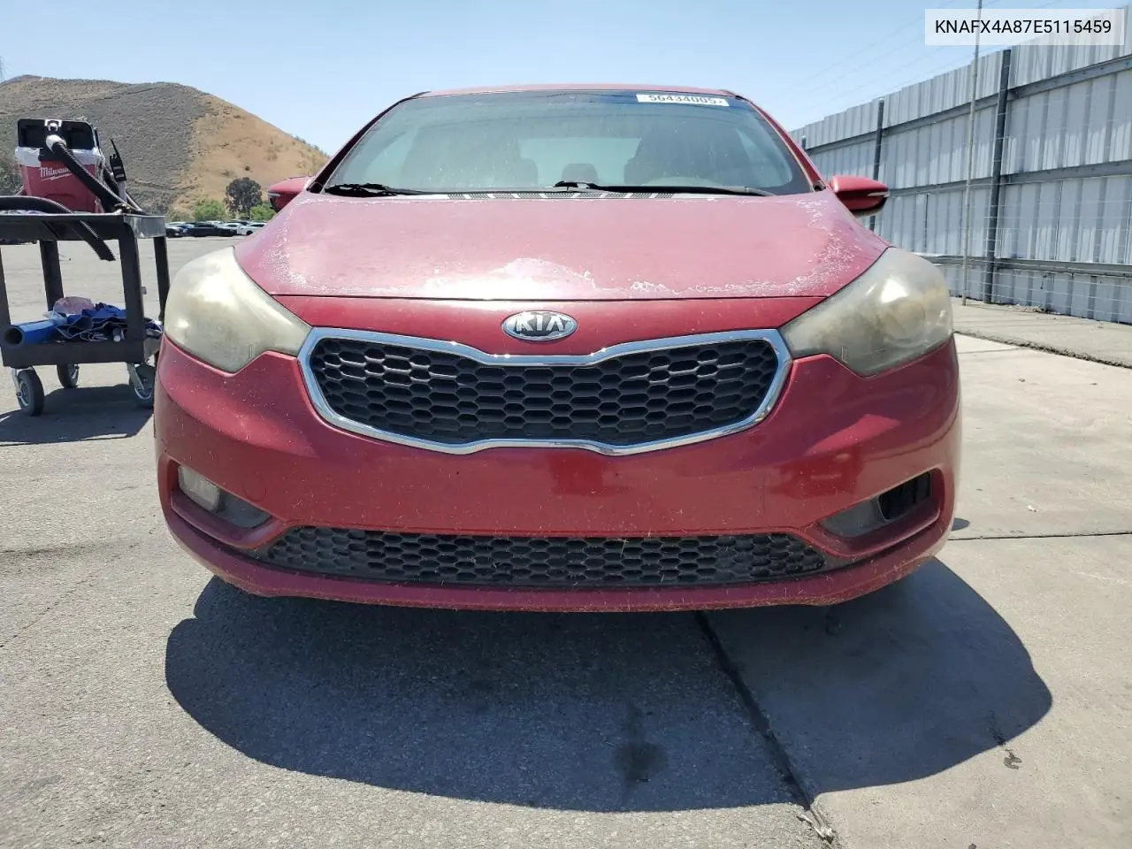 2014 Kia Forte Ex VIN: KNAFX4A87E5115459 Lot: 56434005