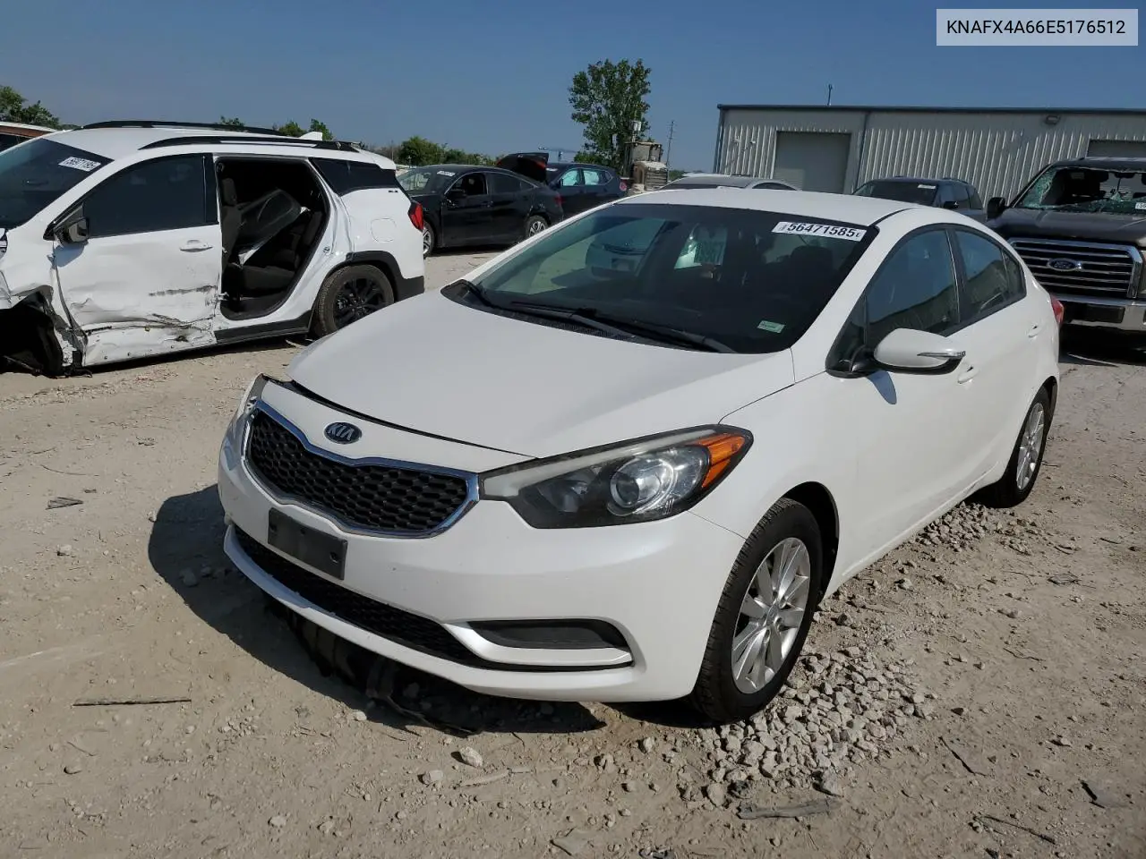 2014 Kia Forte Lx VIN: KNAFX4A66E5176512 Lot: 56471585