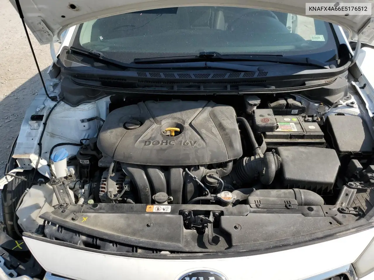 2014 Kia Forte Lx VIN: KNAFX4A66E5176512 Lot: 56471585