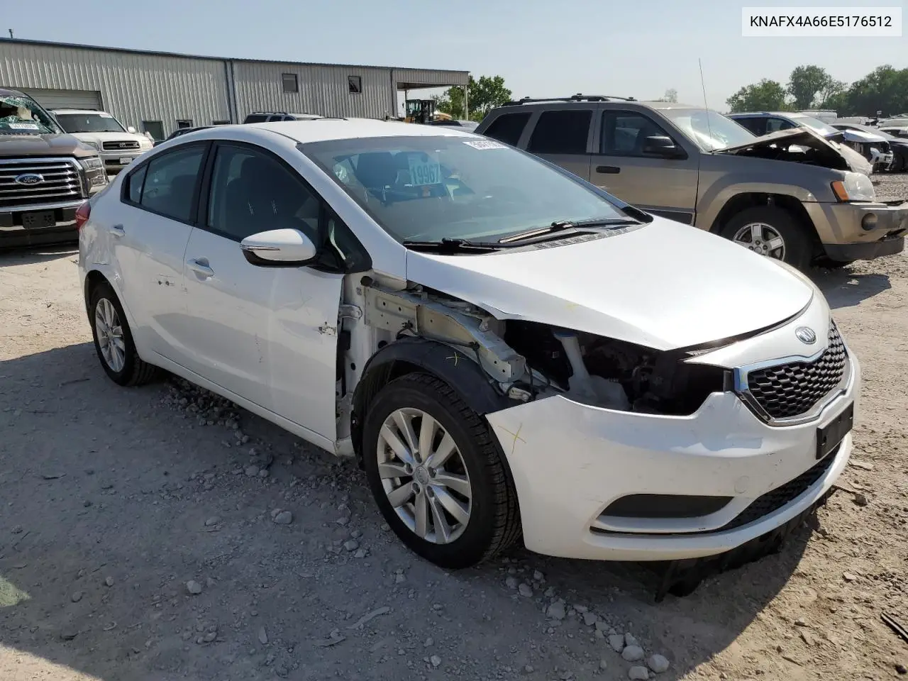 2014 Kia Forte Lx VIN: KNAFX4A66E5176512 Lot: 56471585