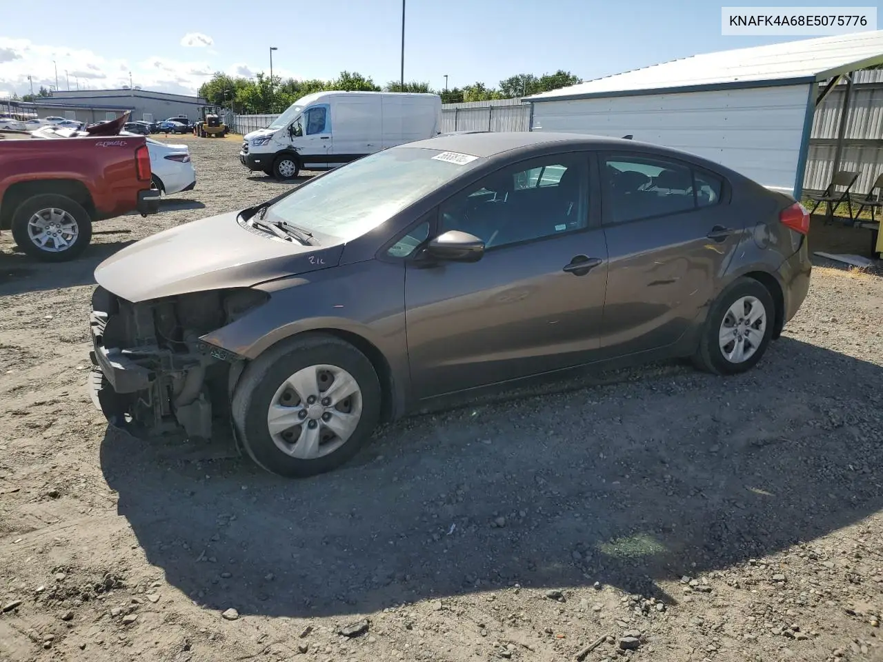 2014 Kia Forte Lx VIN: KNAFK4A68E5075776 Lot: 56538705