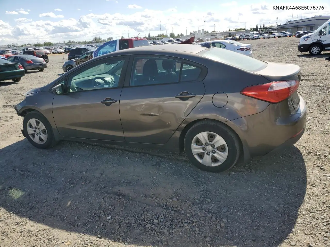 2014 Kia Forte Lx VIN: KNAFK4A68E5075776 Lot: 56538705